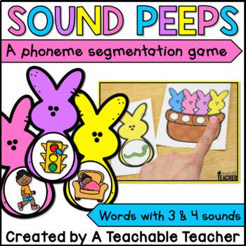 Preview of Easter Activities | Phonemic Awareness - Blending and Segmenting Sounds