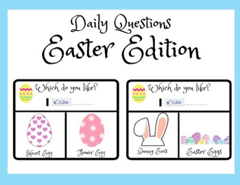 Preview of Easter Activities- Question of the Day
