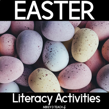 Preview of Easter Activities - Reading Writing Vocabulary & History - Print & Digital