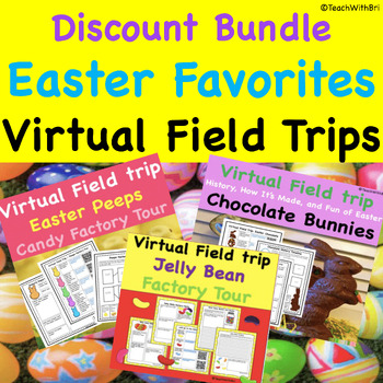 Preview of Easter Activities Virtual Field Trip Bundle