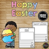 Easter Activities Writing Paper | Center | Kindergarten | 