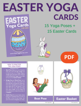 Easter Activities: Yoga Cards for Kids by Kids Yoga Stories