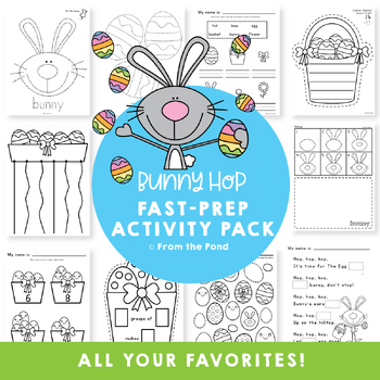 Preview of Easter Activities and Worksheets