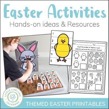 Preview of Easter Activities for Kindergarten