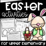 Easter Activities for Upper Elementary Math, Reading, Lang