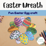 Easter Activity - An Easter Egg Wreath Bulletin Board Craf