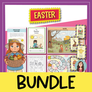 Preview of Easter BUNDLE +20 activities for the English EFL/ESL class
