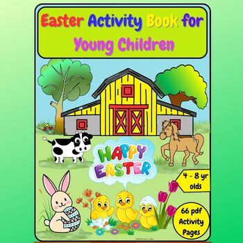 Preview of Easter Activity Book for Young Children