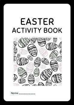 Preview of Easter Activity Booklet - Counting and more