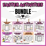 Easter Activity Bundle For Special Education | Math, Color
