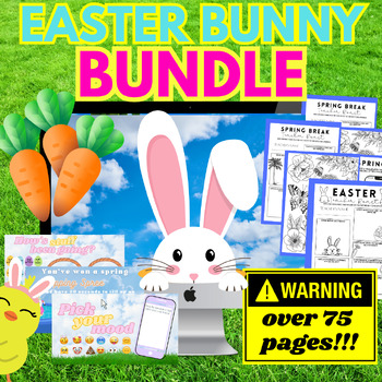 Preview of Easter Activity Bundle for Before or After Easter | Middle + High School Fun