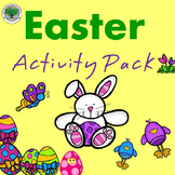 Easter Activity Pack NO PREP Good Sub Lesson