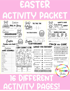 Preview of Easter Activity Packet
