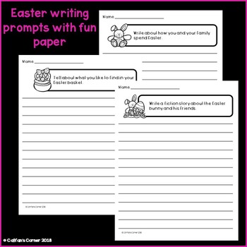 Easter Activity Packet by Catfan's Corner | TPT