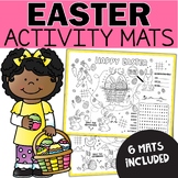 Easter Activity Placemats - Fun Mats Busy Work Early Finis