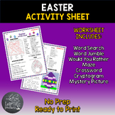 Preview of Easter Activity Sheet