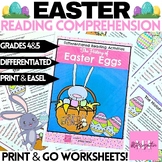 History of Easter Eggs Reading Comprehension Worksheets