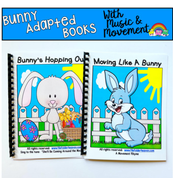 Preview of Bunny Adapted Books With Music And Movement