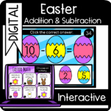 Easter Addition and Subtraction Interactive Slides l Googl