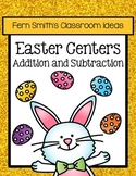Easter Addition and Subtraction Math Center Games Bundle