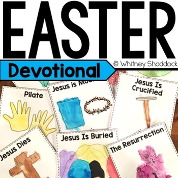 Preview of Christian Easter Story Holy Week Sequence Banners and Bible Lessons for Kids