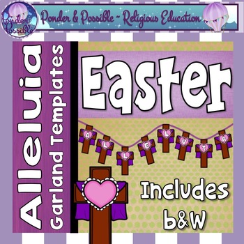Preview of Easter: Alleluia Garland {Bible Theme}