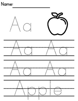 Easter Alphabet Tracing Worksheet - Phonics Alphabet Practice for ...