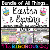 Easter April Spring Bundle - Brochures, Pennants, and Writ