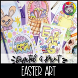 Easter Art Lessons Booklet, DIGITAL & PRINT Art Projects