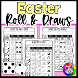 Easter Art Lessons, Roll and Draw Activities and Directed 