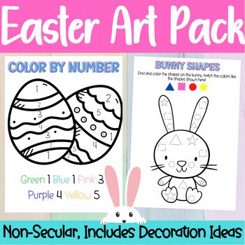 Preview of Easter Art Pack