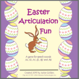 Easter Articulation Fun - Speech Therapy Game – s, l, r, s