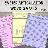 Easter Articulation Word Games