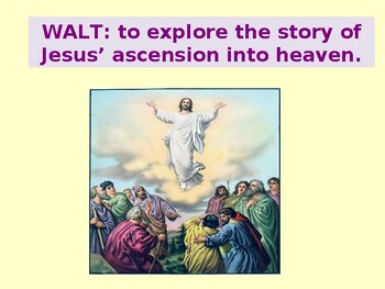 Preview of Easter Ascension Powerpoint Plus Teaching Strategies Lent Vigil Explained