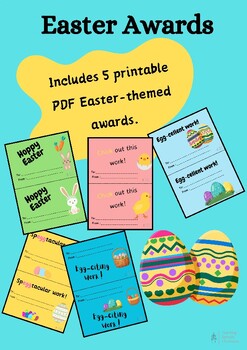 Preview of Easter Awards