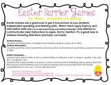 Barrier Games for Easter Speech and Language Therapy
