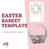 Easter Basket Template