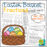 Easter Basket Fractions | Distance Learning