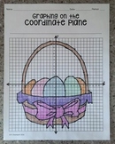 Easter Basket - Graphing on the Coordinate Plane Mystery Picture