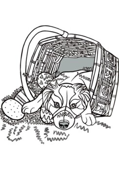 puppy colouring pages teaching resources teachers pay teachers