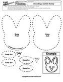 Easter Bean Bag Pattern: Easter Bunny
