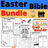 Easter Activity Bible Craft Church BUNDLE Jesus Art Activi