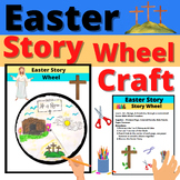 Easter Bible Activity Craft Jesus Story Wheel Church Sunda