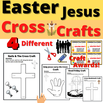 Easter Jesus Craft Bible Church Fun Activity Sunday School Jesus Pass Over