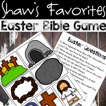 Preview of Easter Bible Game