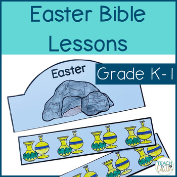 Preview of Christian Easter Holy Week Timeline Bible Lesson Headband and Activities