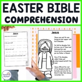Easter Bible Story Reading Comprehension Passages and Questions