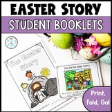 Easter Bible Story Differentiated Student Coloring Booklet