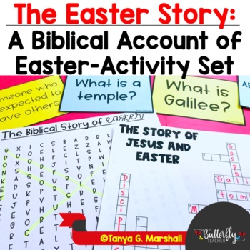Christian Easter Activities | Biblical Easter Activities Upper Elementary