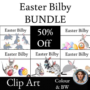 Preview of Easter Bilby Clip Art BUNDLE - Australia - Christianity - Australian Culture